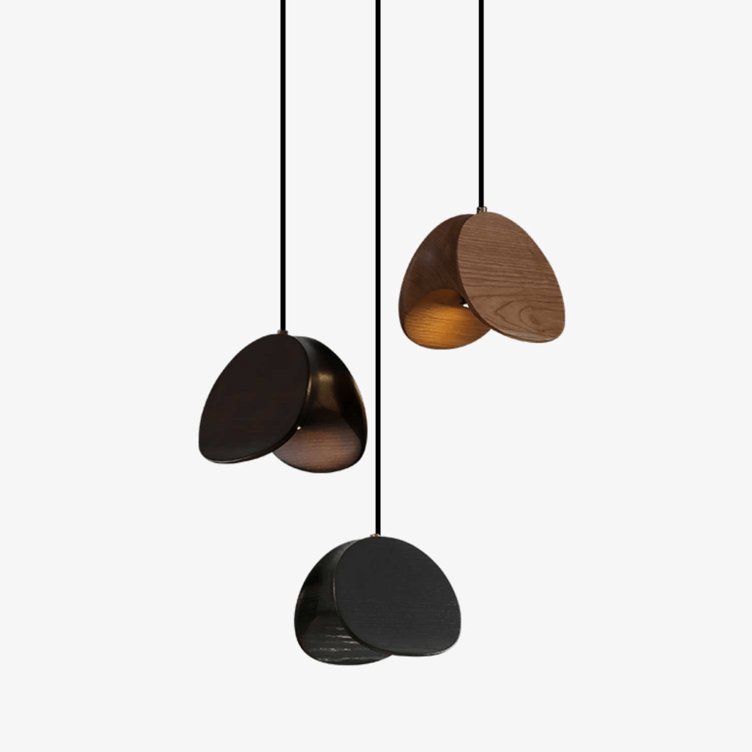 Tavro Minimalist Wood Pendant Light - Lamp Outdoor