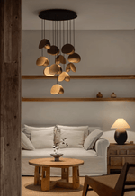 Tavro Minimalist Wood Pendant Light - Lamp Outdoor