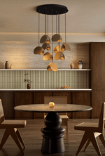 Tavro Minimalist Wood Pendant Light - Lamp Outdoor