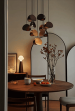 Tavro Minimalist Wood Pendant Light - Lamp Outdoor