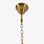 LuminaSphere Modern Brass Chandelier - Lamp Outdoor