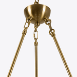 LuminaSphere Modern Brass Chandelier - Lamp Outdoor