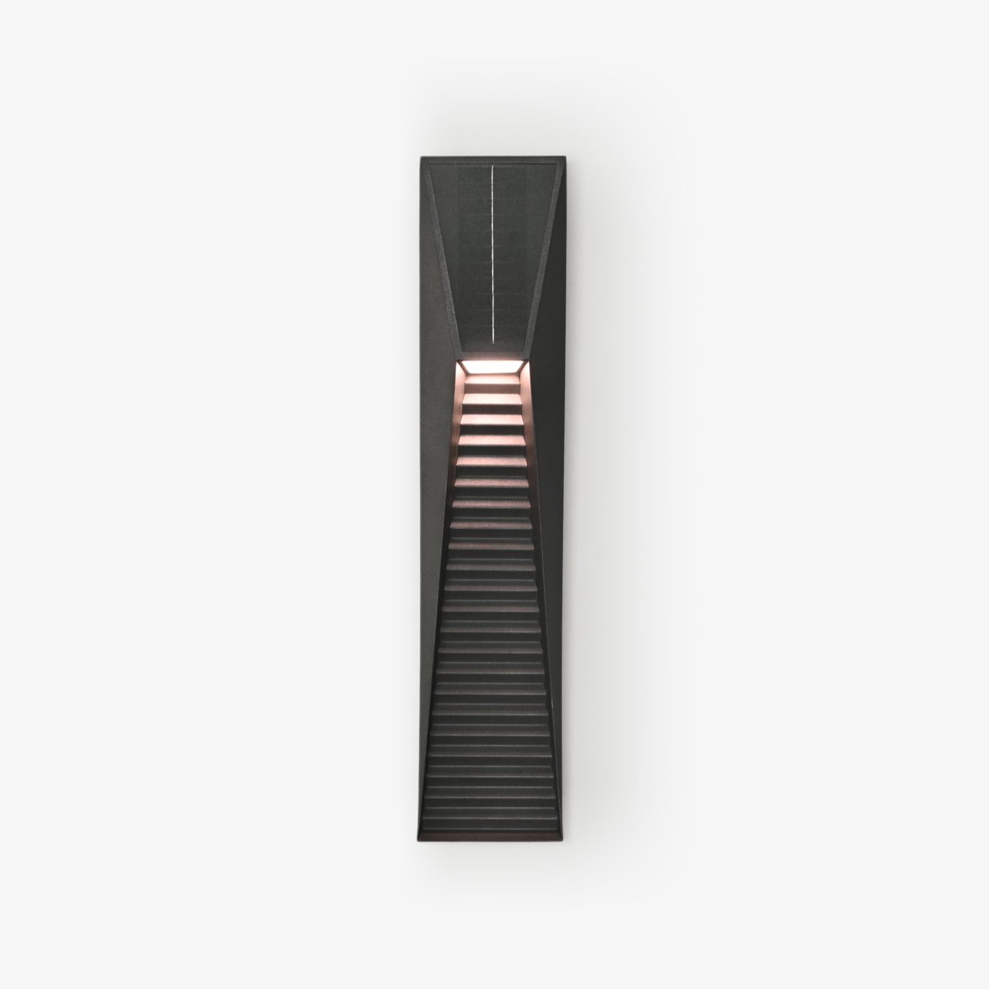 Obsidian Path Solar Outdoor Wall Light - Lamp Outdoor