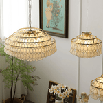 Teardrops Shell Chandelier - Lamp Outdoor