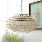 Teardrops Shell Chandelier - Lamp Outdoor