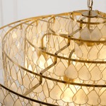 Teardrops Shell Chandelier - Lamp Outdoor