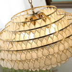 Teardrops Shell Chandelier - Lamp Outdoor