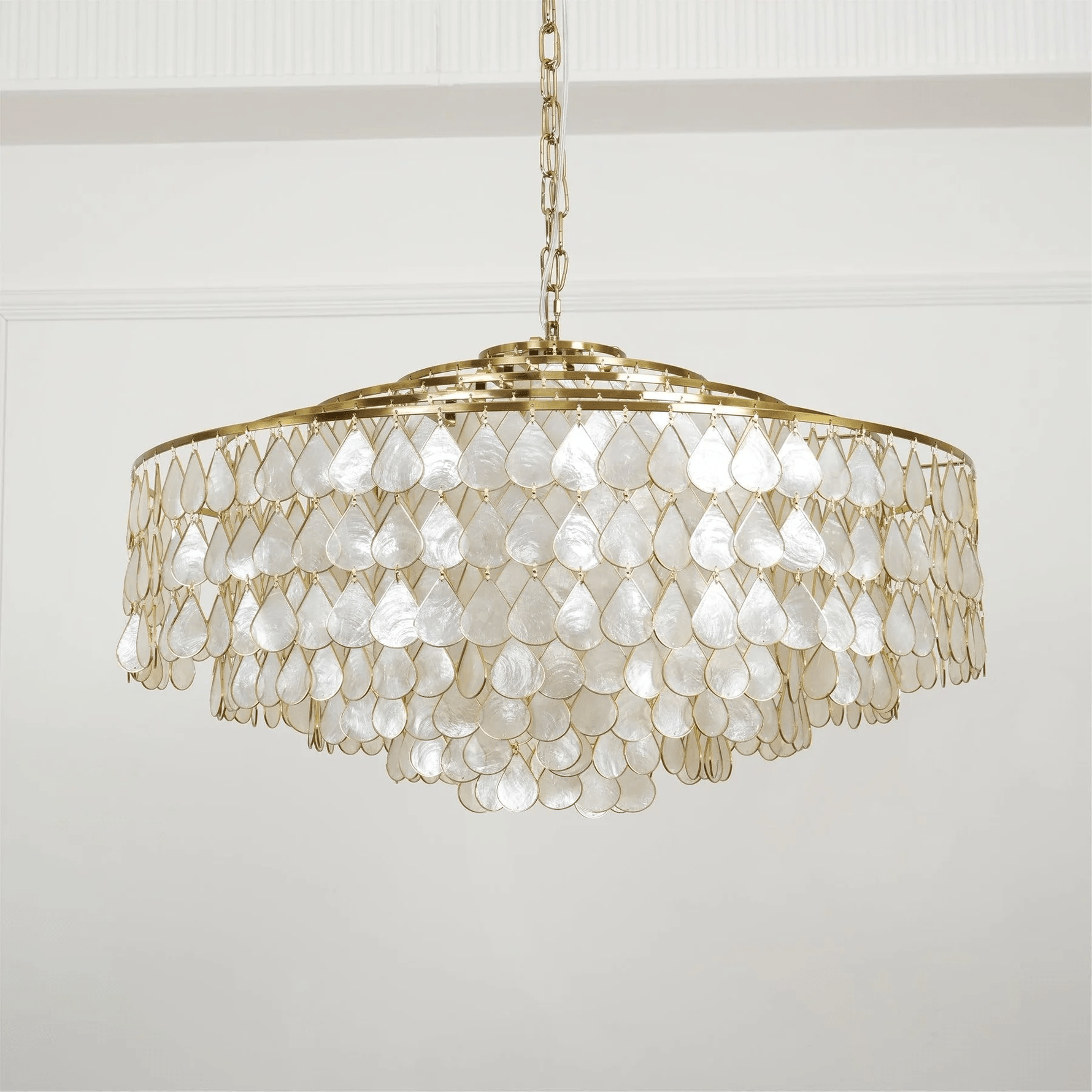Teardrops Shell Chandelier - Lamp Outdoor
