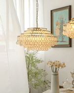 Teardrops Shell Chandelier - Lamp Outdoor