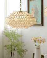 Teardrops Shell Chandelier - Lamp Outdoor
