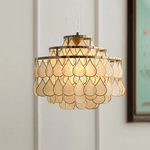 Teardrops Shell Chandelier - Lamp Outdoor