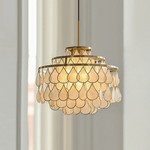 Teardrops Shell Chandelier - Lamp Outdoor