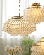 Teardrops Shell Chandelier - Lamp Outdoor