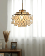 Teardrops Shell Chandelier - Lamp Outdoor
