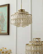 Teardrops Shell Chandelier - Lamp Outdoor