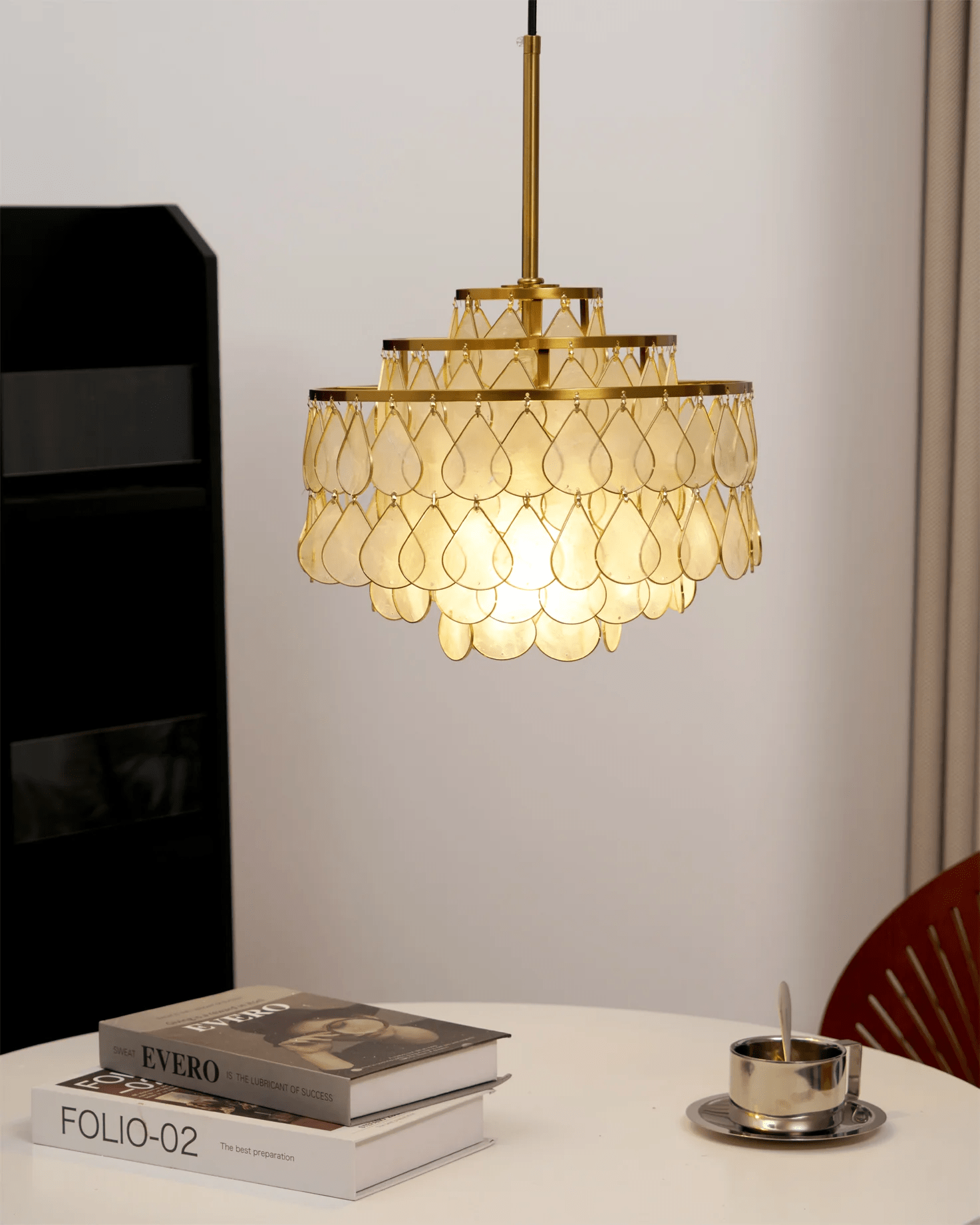 Teardrops Shell Chandelier - Lamp Outdoor