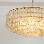 Teardrops Shell Chandelier - Lamp Outdoor