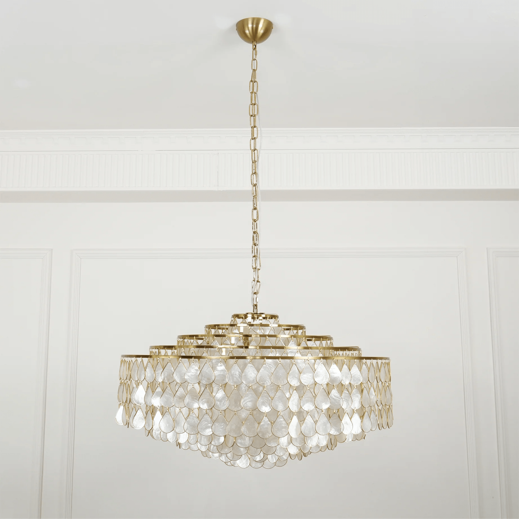 Teardrops Shell Chandelier - Lamp Outdoor