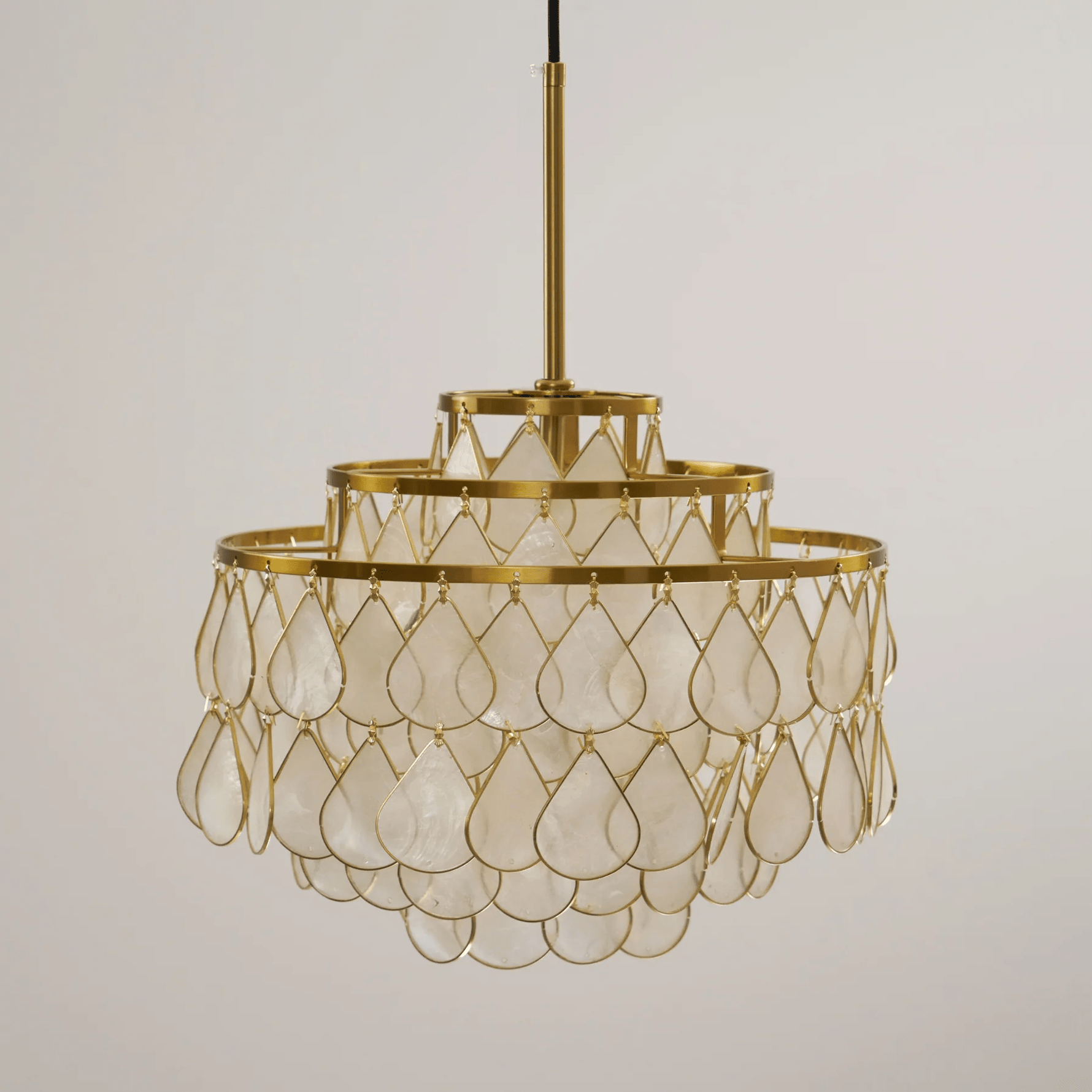 Teardrops Shell Chandelier - Lamp Outdoor