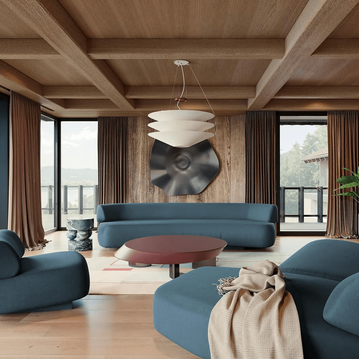 Kazu Cone Pendant Lamp - Lamp Outdoor