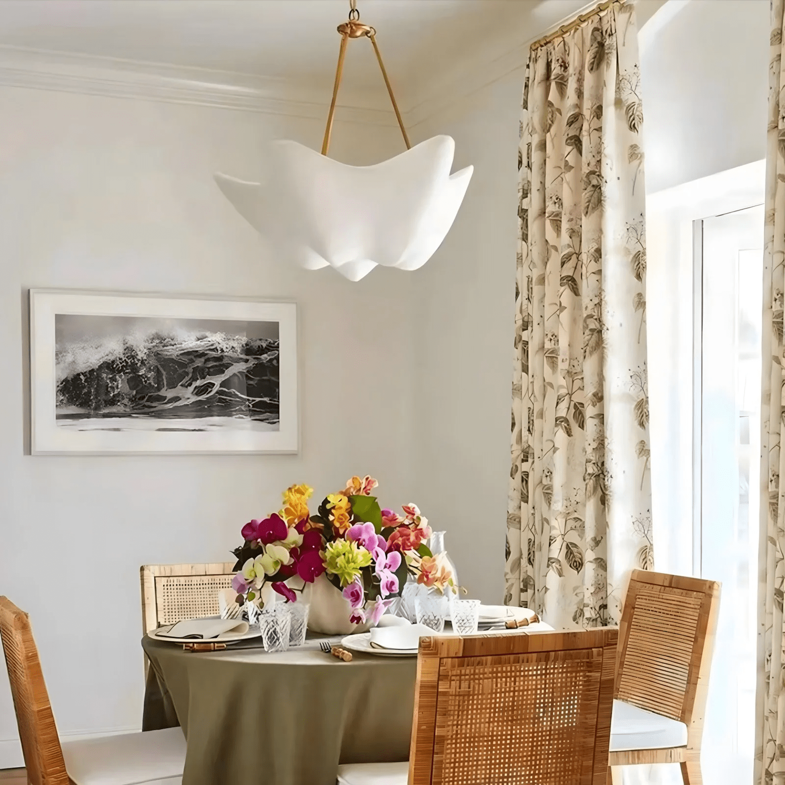 Luvonea Plaster Chandelier - Lamp Outdoor