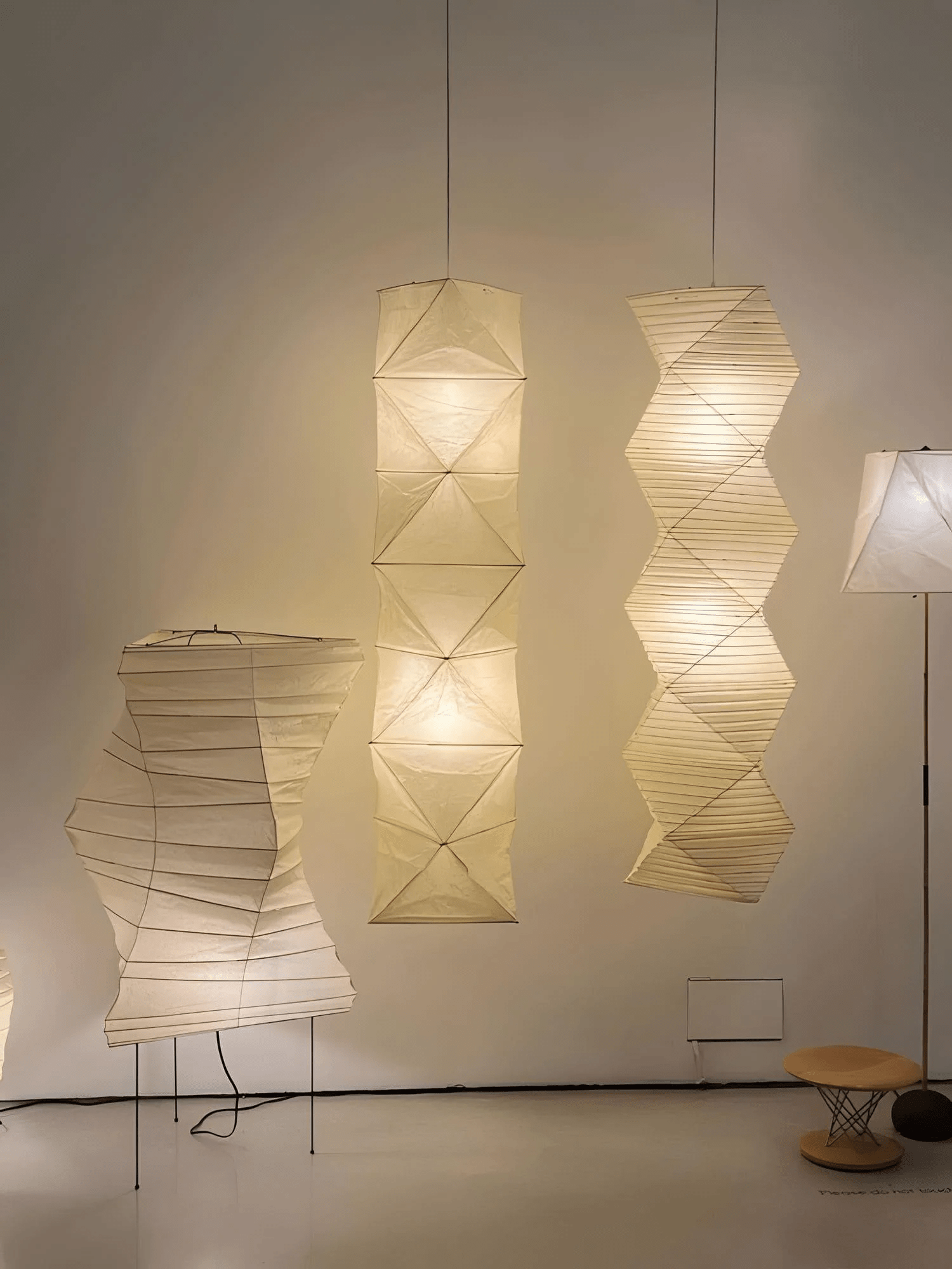Washi Paper L8 Pendant Light - Lamp Outdoor