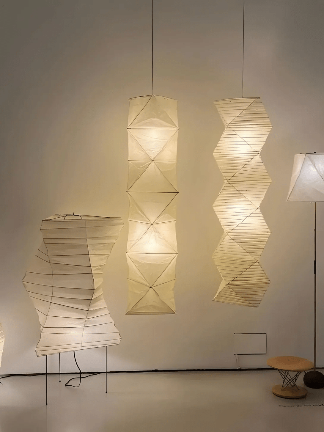 Washi Paper L8 Pendant Light - Lamp Outdoor