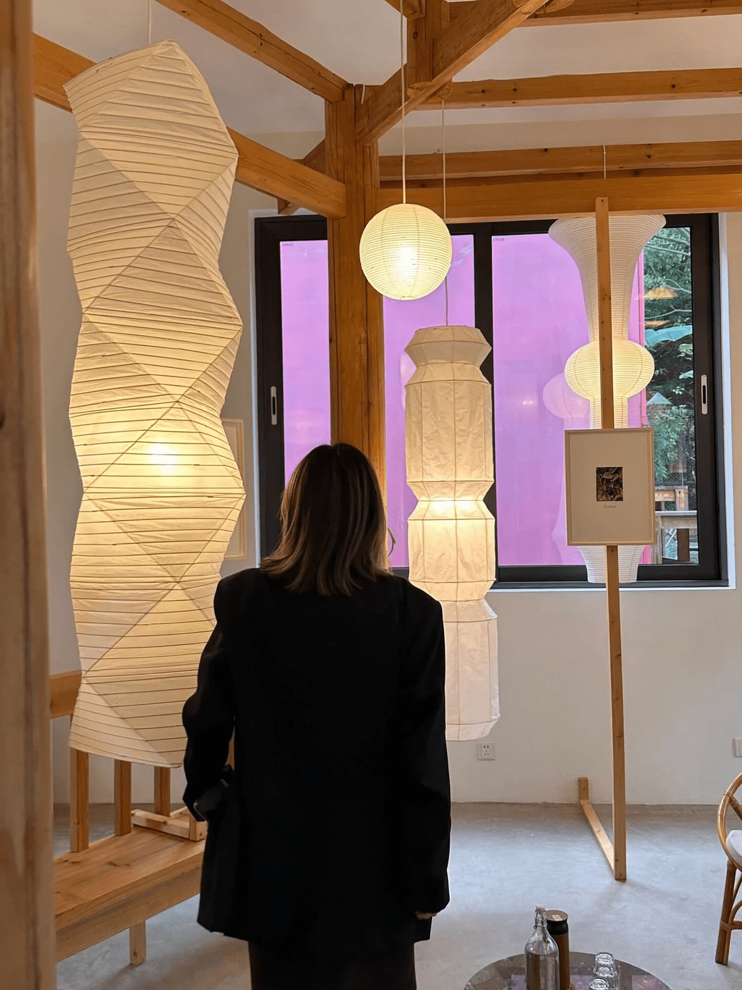 Washi Paper L6 Pendant Light - Lamp Outdoor