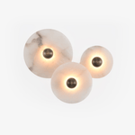 Selene Minimalist Alabaster Ceiling Light - Lamp Outdoor