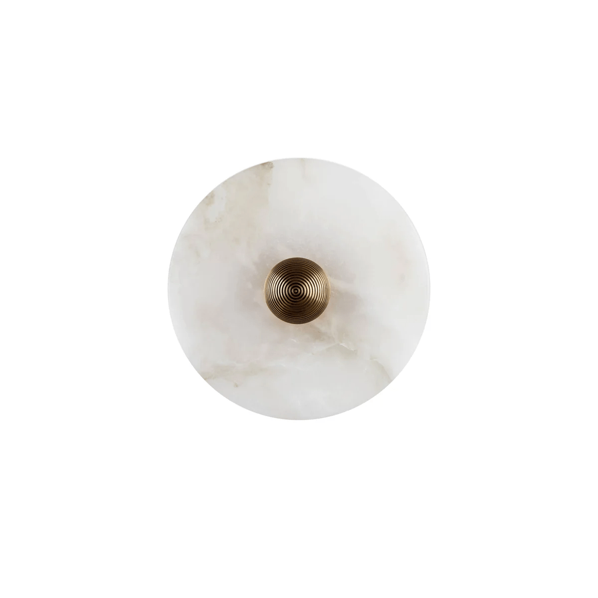 Selene Minimalist Alabaster Ceiling Light - Lamp Outdoor