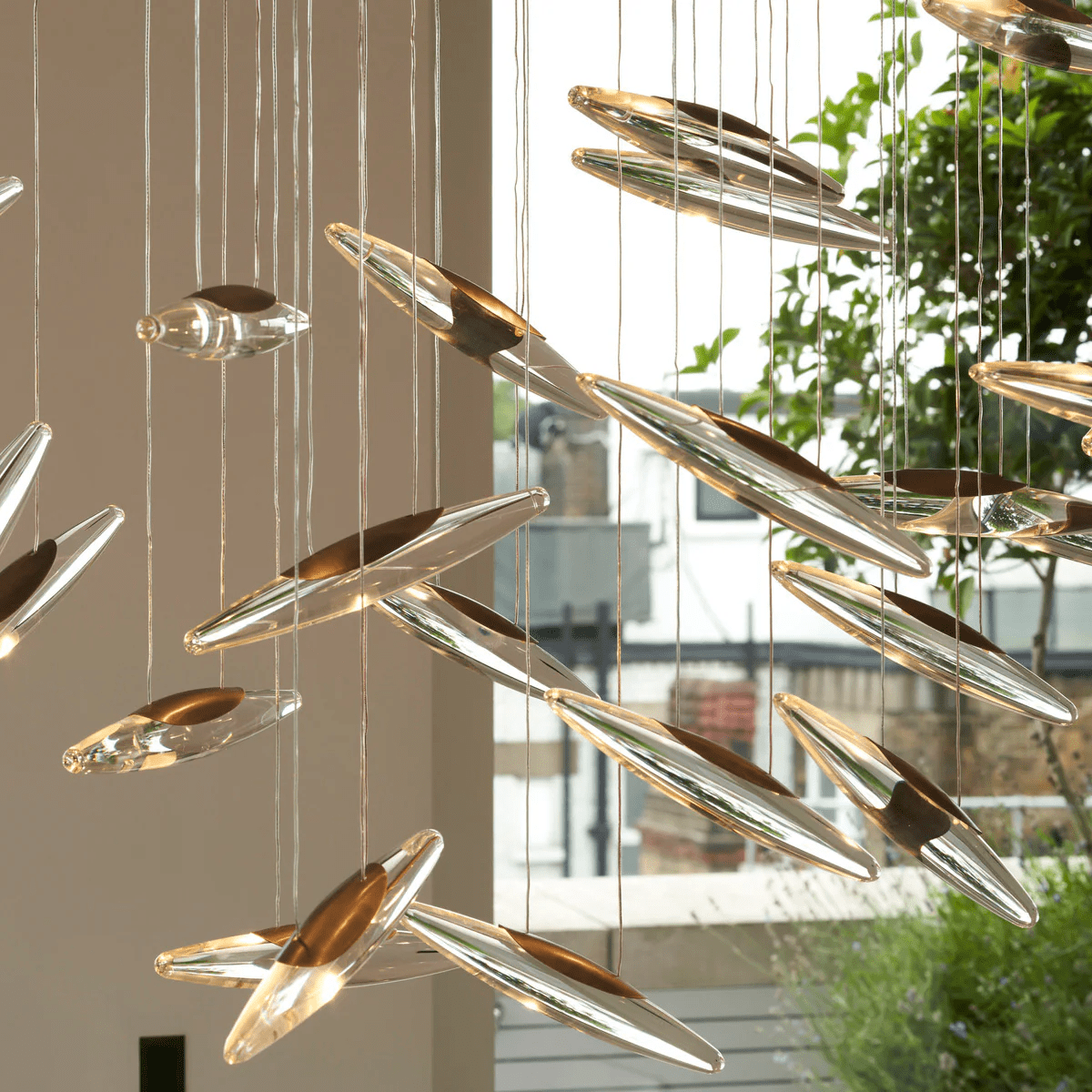 Moonlight Whispers Chandelier - Lamp Outdoor