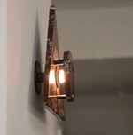 Pyramid Rustic Marble Wall Light - Lamp Outdoor