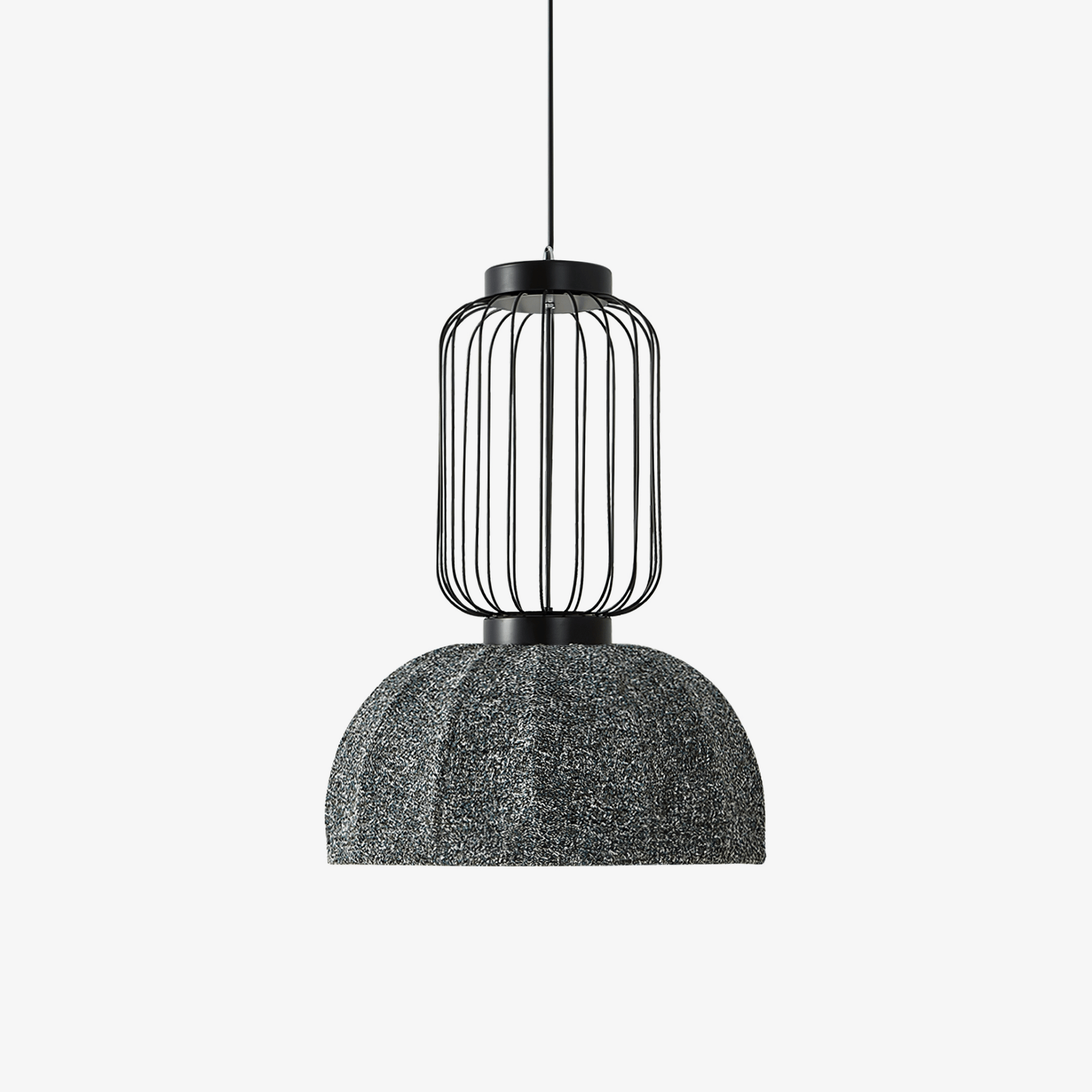 Forge Industrial Fabric Pendant Lamp - Lamp Outdoor