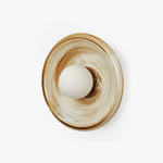 Solace Rustic Marble Wall Lamp - Lamp Outdoor