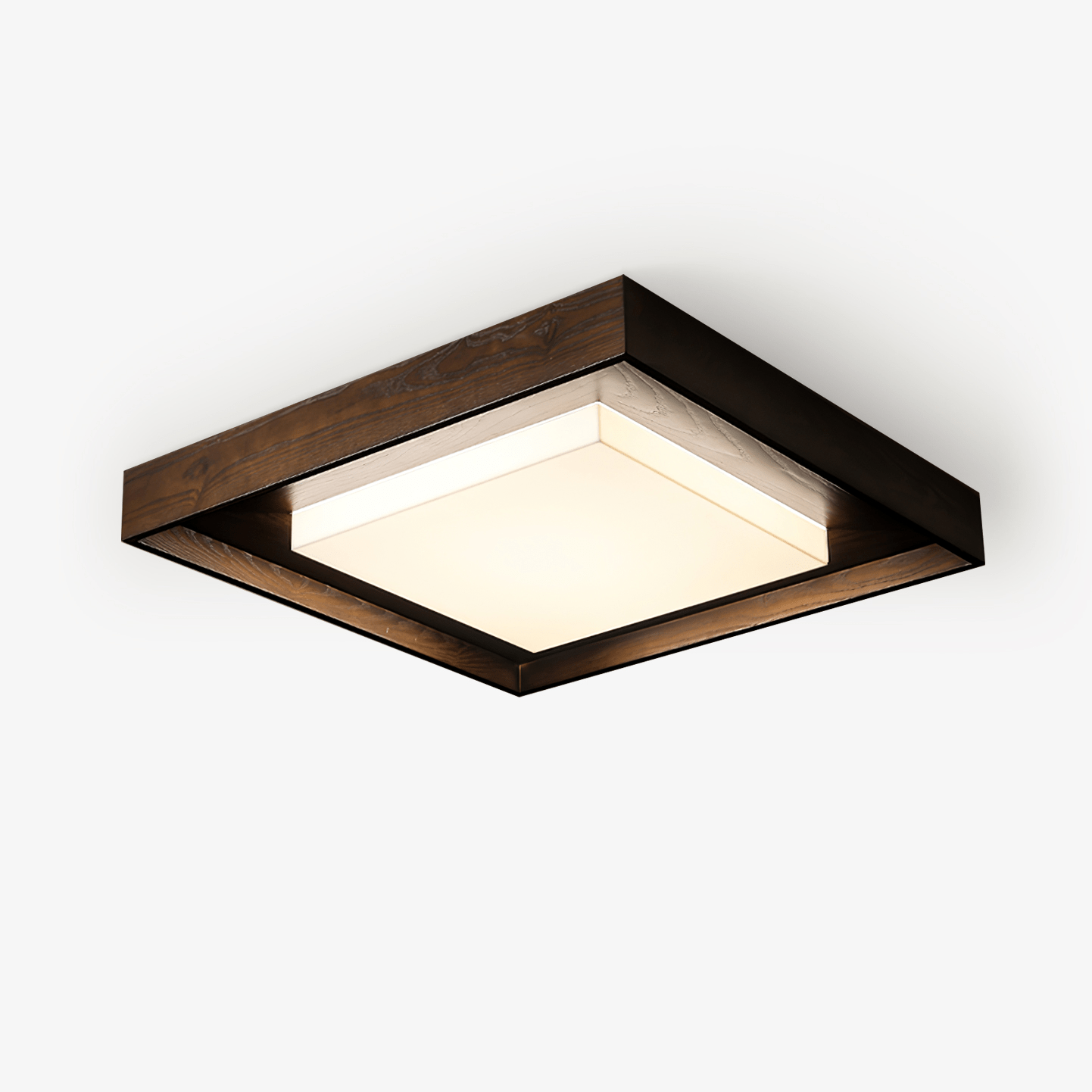 Auro Rustic Wood Ceiling Light - Lamp Outdoor