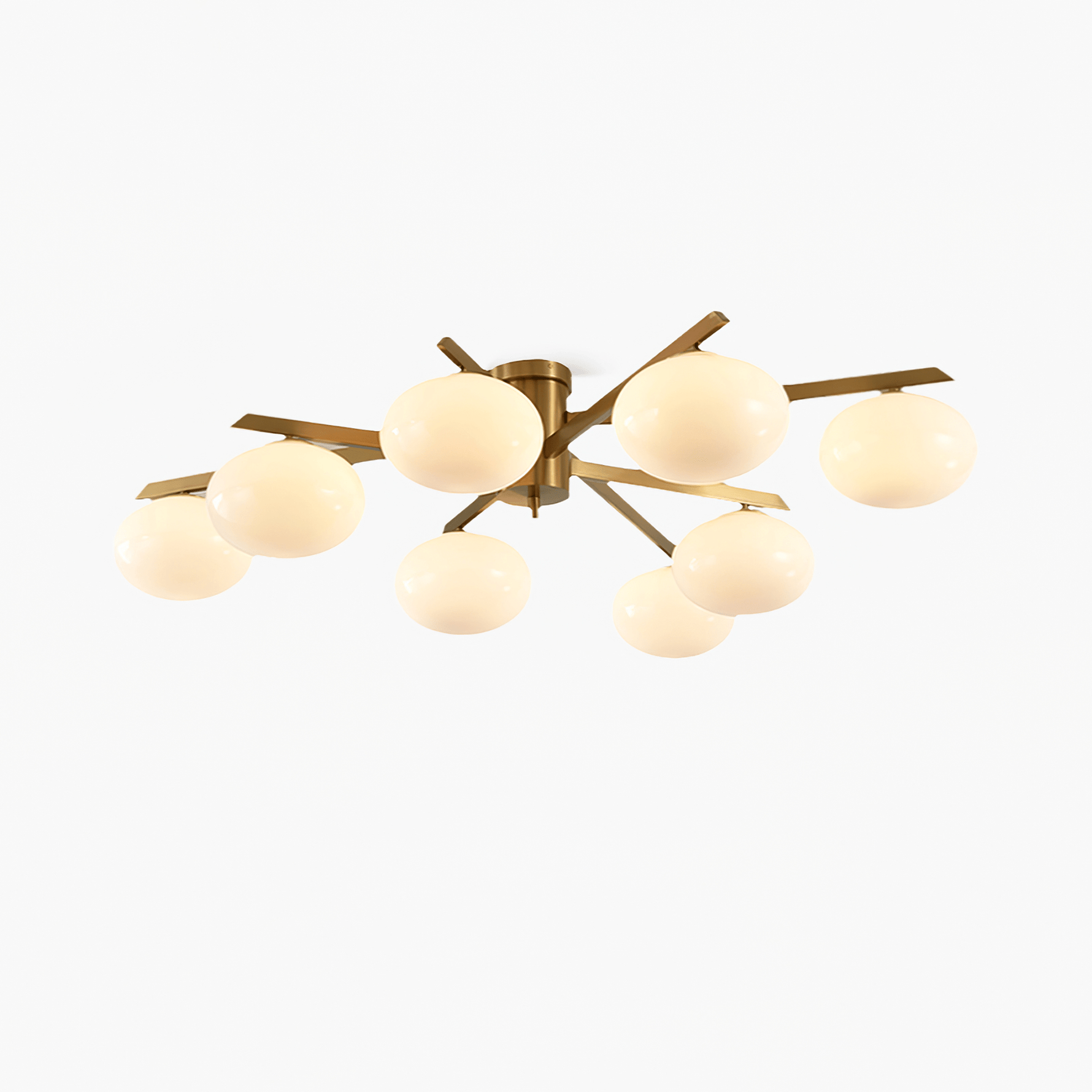 Nova Modern Glass Ceiling Light - Lamp Outdoor