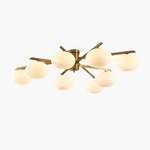 Nova Modern Glass Ceiling Light - Lamp Outdoor