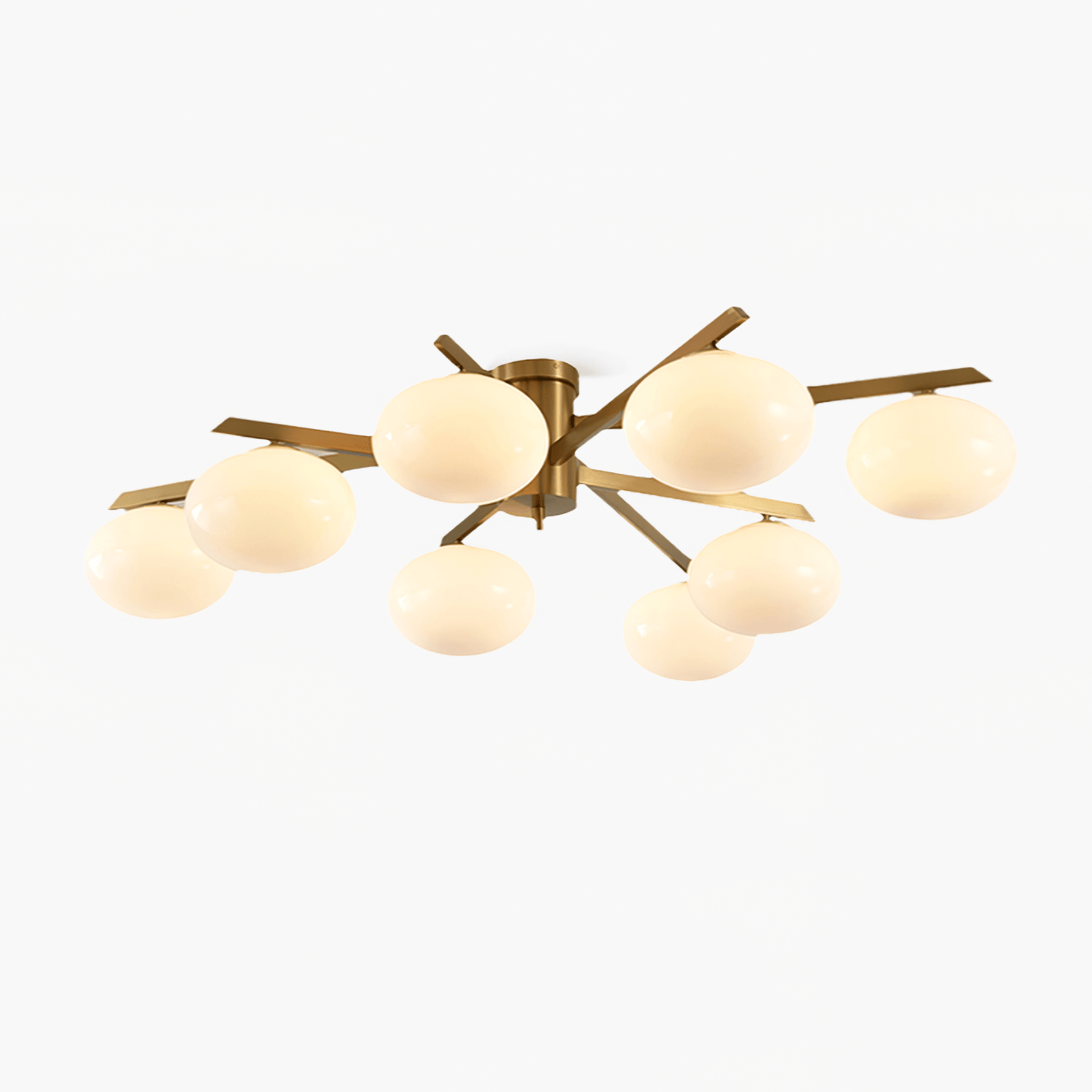 Nova Modern Glass Ceiling Light - Lamp Outdoor