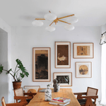 Nova Modern Glass Ceiling Light - Lamp Outdoor