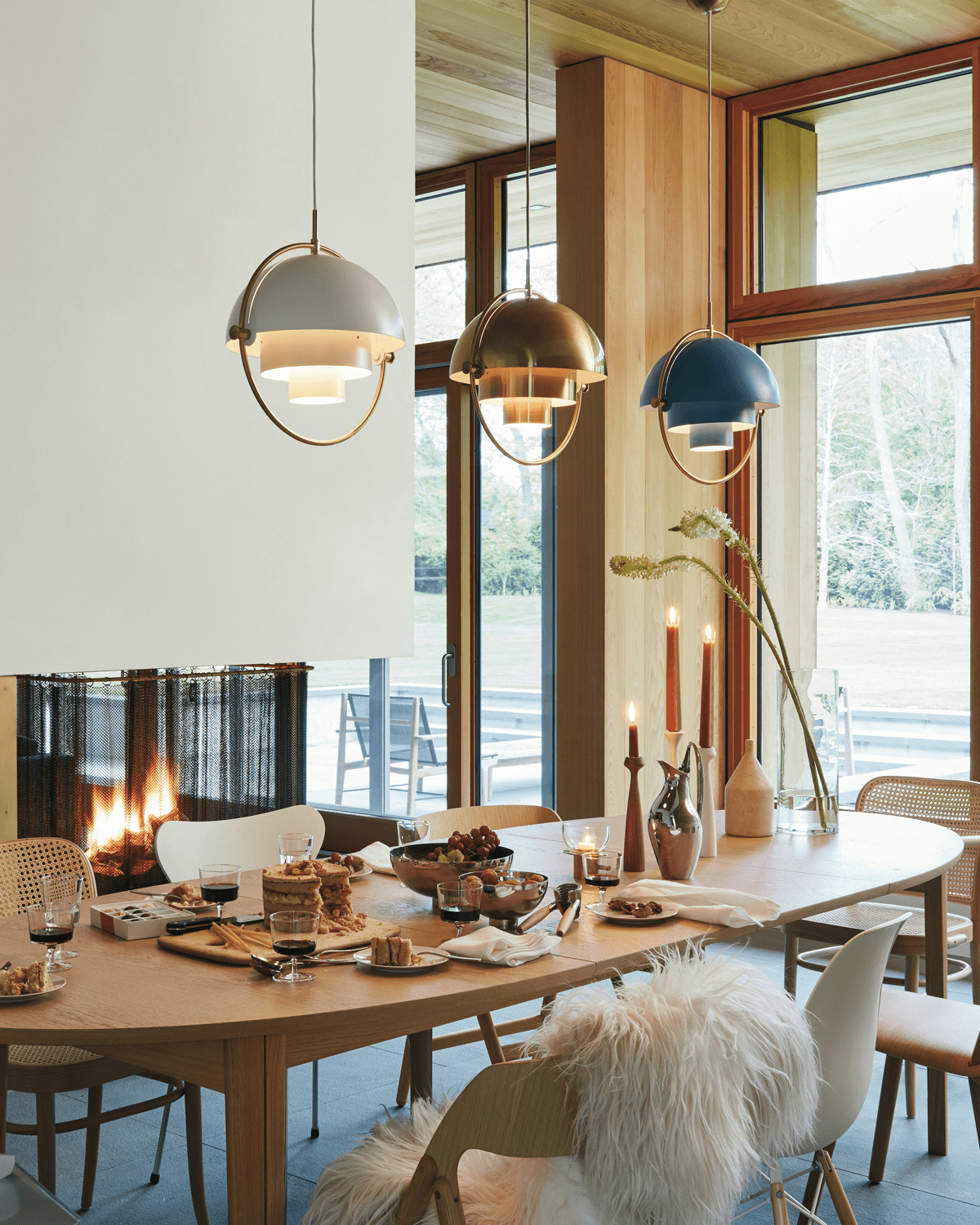 Deformed Ball Pendant Light - Lamp Outdoor