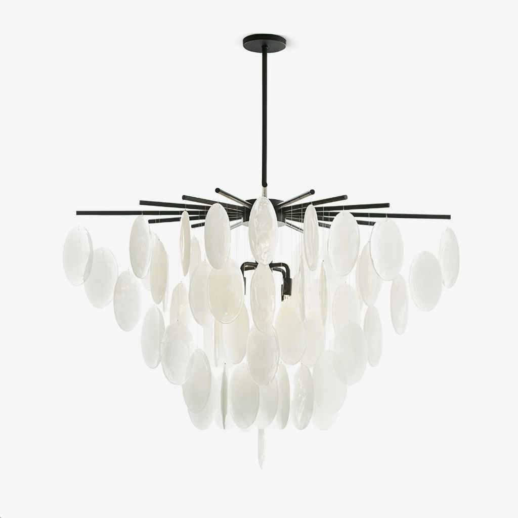 Isaiah Luxury Glass Chandelier - Lamp Outdoor