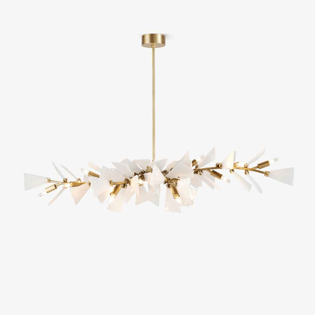 Samuel Luxury Glass Chandelier - Lamp Outdoor