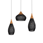 Braided Rattan Pendant Lamp - Lamp Outdoor
