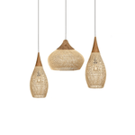 Braided Rattan Pendant Lamp - Lamp Outdoor