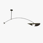 Arcflow Dynamic Metal Curve Pendant Light - Lamp Outdoor