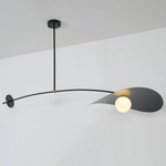 Arcflow Dynamic Metal Curve Pendant Light - Lamp Outdoor