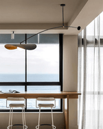 Arcflow Dynamic Metal Curve Pendant Light - Lamp Outdoor