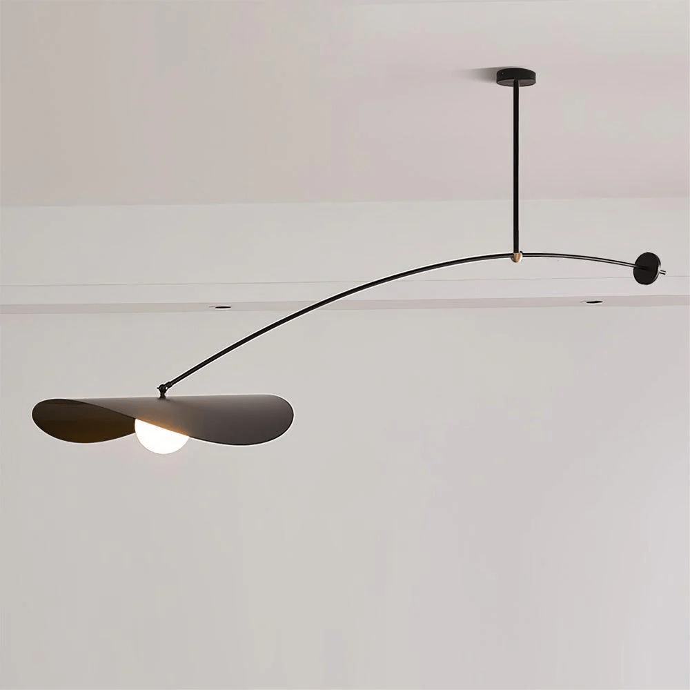 Arcflow Dynamic Metal Curve Pendant Light - Lamp Outdoor
