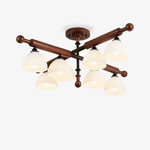 Rusticana Crossbeam Wood Ceiling Light - Lamp Outdoor