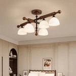 Rusticana Crossbeam Wood Ceiling Light - Lamp Outdoor